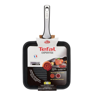 Tefal Expertise Grillpan 26 x 26cm / C6204072 - Karout Online -Karout Online Shopping In lebanon - Karout Express Delivery