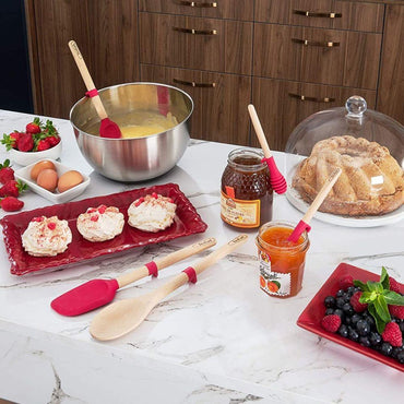 Tefal Ingenio Wood Soft Spatula  / K2304614 - Karout Online -Karout Online Shopping In lebanon - Karout Express Delivery