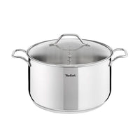 Tefal Intuition Stainless Steel - Stewpot 28 cm + lid / B9086444 - Karout Online -Karout Online Shopping In lebanon - Karout Express Delivery