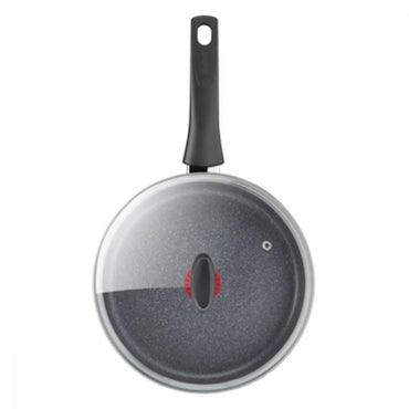 Tefal Mineralia Force Sautepan 24cm With Glass Lid / G1233223 - Karout Online -Karout Online Shopping In lebanon - Karout Express Delivery