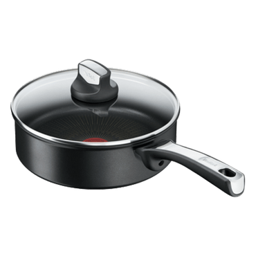 Tefal Unlimited Sautepan 26 cm With Glass Lid / G2553302 - Karout Online -Karout Online Shopping In lebanon - Karout Express Delivery