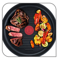 Tefal Unlimited Round Grillpan Cast Aluminum 26 cm / E2294074 - Karout Online -Karout Online Shopping In lebanon - Karout Express Delivery