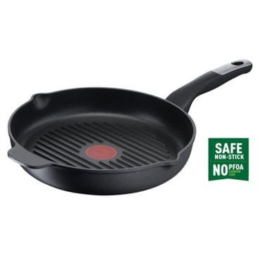 Tefal Unlimited Round Grillpan Cast Aluminum 26 cm / E2294074 - Karout Online -Karout Online Shopping In lebanon - Karout Express Delivery