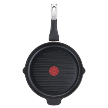 Tefal Unlimited Round Grillpan Cast Aluminum 26 cm / E2294074 - Karout Online -Karout Online Shopping In lebanon - Karout Express Delivery