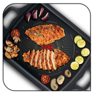 Tefal Unlimited Plancha Cast Aluminum 26 x 32cm / E2389855 - Karout Online -Karout Online Shopping In lebanon - Karout Express Delivery
