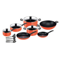 Tefal Simply Chef 15 pieces Set Orange / B092SE85 - Karout Online -Karout Online Shopping In lebanon - Karout Express Delivery