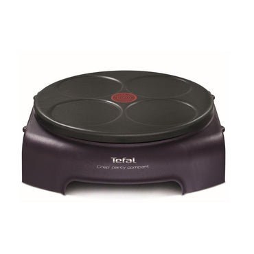 Tefal Crepe And PanCake Party Compact 4 Plates Black 900 w / PY303633 - Karout Online -Karout Online Shopping In lebanon - Karout Express Delivery