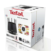 Tefal Inox & Design Fondue Pot 800W Black / EF265812 - Karout Online -Karout Online Shopping In lebanon - Karout Express Delivery