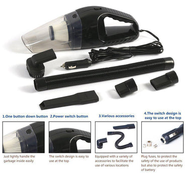 High Power Vacuum Cleaner Portable For Cars 12 volt / KC-139 - Karout Online -Karout Online Shopping In lebanon - Karout Express Delivery