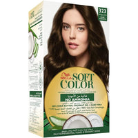 Cosmaline Wella Soft Color Hair Color Kit 323 Dark Robusta / A0003600 - Karout Online -Karout Online Shopping In lebanon - Karout Express Delivery