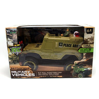 R/C MILITARY CAR.