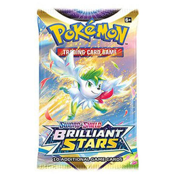 Shop Online Pokemon Trading Card Game Brilliant Stars ( 10 cards) / 134-10629 / 22FK021- Karout Online Shopping In lebanon