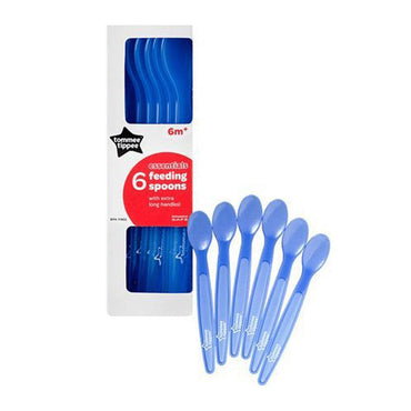 Tommee Tippee Essentials Feeding Spoons x6 - Karout Online -Karout Online Shopping In lebanon - Karout Express Delivery
