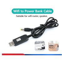 Cable From Power Bank To Wifi Router 12V - Karout Online -Karout Online Shopping In lebanon - Karout Express Delivery