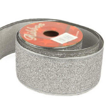 Christmas Glitter Ribbon 5 cm - Karout Online -Karout Online Shopping In lebanon - Karout Express Delivery