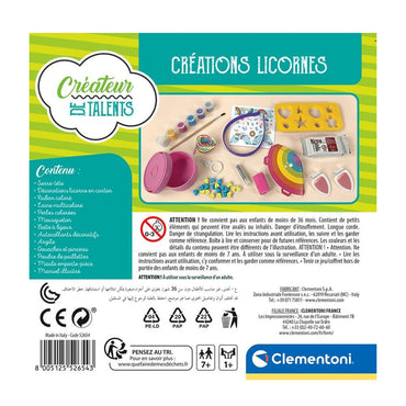 Clementoni Unicorn Creations - French - Karout Online -Karout Online Shopping In lebanon - Karout Express Delivery