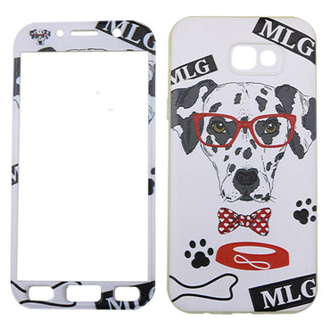 Phone Cover For Samsung A7 2017 2 in 1 Back And Front - Karout Online -Karout Online Shopping In lebanon - Karout Express Delivery