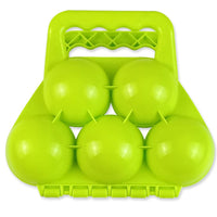 5 Snowballs Maker Clip Children Outdoor Sports Winter Beach Sand Mold Tool