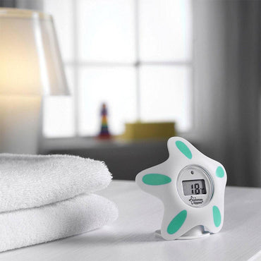 Tommee Tippee Closer To Nature Bath & Room Thermometer Baby Digital Star - Karout Online -Karout Online Shopping In lebanon - Karout Express Delivery