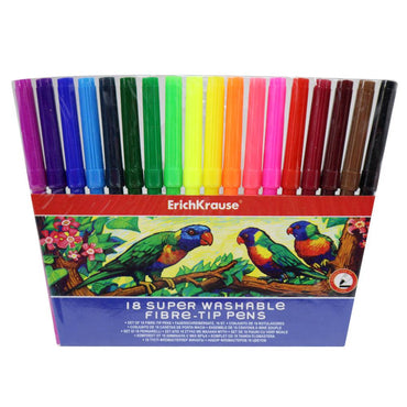 Fibre-tip pens ArtBerry Super Washable 18 colors - Karout Online -Karout Online Shopping In lebanon - Karout Express Delivery