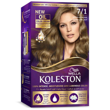 Koleston Kit Medium Ash Blonde 7/1 / A0003259 - Karout Online -Karout Online Shopping In lebanon - Karout Express Delivery