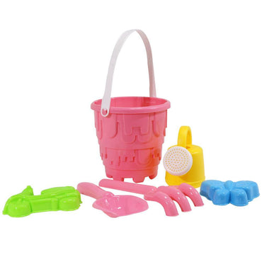 Castle Beach Toys Set Pink Summer