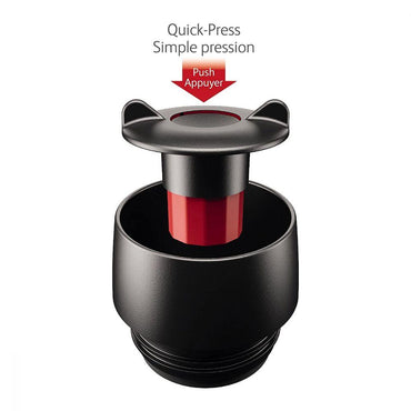 Tefal Plastic Travel Mug Fun 360 ml  Black / K3071114 - Karout Online -Karout Online Shopping In lebanon - Karout Express Delivery