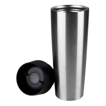 Tefal Stainless Steel Travel Mug 360 ml  Silver / K3080114 - Karout Online -Karout Online Shopping In lebanon - Karout Express Delivery