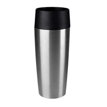 Tefal Stainless Steel Travel Mug 360 ml  Silver / K3080114 - Karout Online -Karout Online Shopping In lebanon - Karout Express Delivery