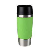 Tefal Stainless Steel Travel Mug 360 ml Lime / K3083114 - Karout Online -Karout Online Shopping In lebanon - Karout Express Delivery