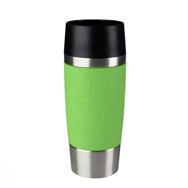 Tefal Stainless Steel Travel Mug 360 ml Lime / K3083114 - Karout Online -Karout Online Shopping In lebanon - Karout Express Delivery