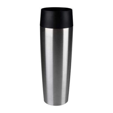 Tefal Plastic Travel Mug Grande 500 ml Stainless Steel / K3080214 - Karout Online -Karout Online Shopping In lebanon - Karout Express Delivery