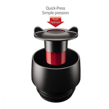 Tefal Plastic Travel Mug Grande 500 ml Stainless Steel / K3080214 - Karout Online -Karout Online Shopping In lebanon - Karout Express Delivery