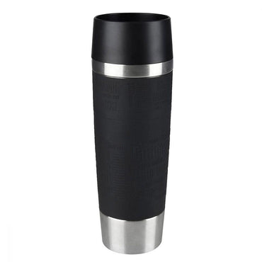 Tefal Plastic Travel Mug Grande 500 ml  Black / K3081214 - Karout Online -Karout Online Shopping In lebanon - Karout Express Delivery