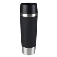 Tefal Plastic Travel Mug Grande 500 ml  Black / K3081214 - Karout Online -Karout Online Shopping In lebanon - Karout Express Delivery