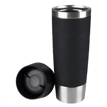Tefal Plastic Travel Mug Grande 500 ml  Black / K3081214 - Karout Online -Karout Online Shopping In lebanon - Karout Express Delivery