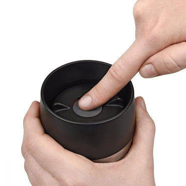 Tefal Plastic Travel Mug Grande 500 ml  Black / K3081214 - Karout Online -Karout Online Shopping In lebanon - Karout Express Delivery