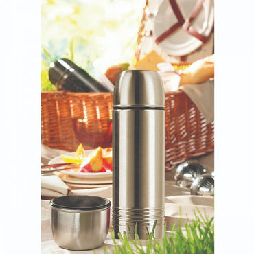Tefal Senator Vacuum  Flask Stainless Steel 500 ml / K3063214 - Karout Online -Karout Online Shopping In lebanon - Karout Express Delivery