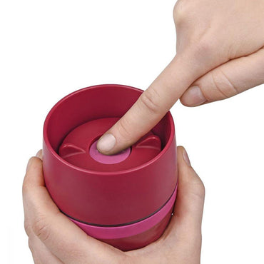 Tefal Plastic Travel Mug Fun 360 ml Raspberry / K3072114 - Karout Online -Karout Online Shopping In lebanon - Karout Express Delivery