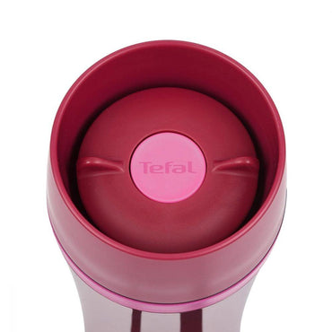 Tefal Plastic Travel Mug Fun 360 ml Raspberry / K3072114 - Karout Online -Karout Online Shopping In lebanon - Karout Express Delivery