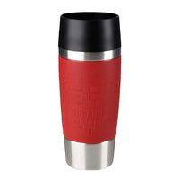 Tefal Stainless Steel Travel Mug 360 ml Red / K3084114 - Karout Online -Karout Online Shopping In lebanon - Karout Express Delivery