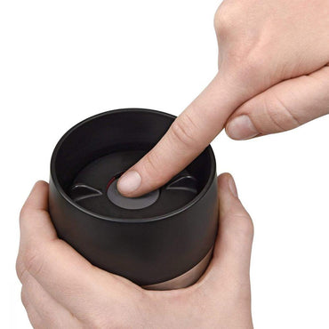 Tefal Stainless Steel Travel Mug 360 ml Blueberry / K3085114 - Karout Online -Karout Online Shopping In lebanon - Karout Express Delivery