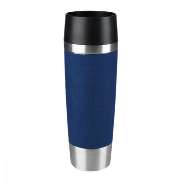 Tefal Plastic Travel Mug Grande 500 ml Blue  / K3082214 - Karout Online -Karout Online Shopping In lebanon - Karout Express Delivery