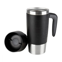 Tefal Plastic Travel Mug Grande 360ml Black / K3073114 - Karout Online -Karout Online Shopping In lebanon - Karout Express Delivery