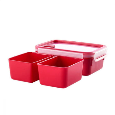 Tefal Masterseal Micro Rectangular Food Box 1.0L Inserts / K3102312 - Karout Online -Karout Online Shopping In lebanon - Karout Express Delivery