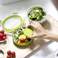 Tefal Masterseal To Go Round Salad Bowl 1L / K3100112 - Karout Online -Karout Online Shopping In lebanon - Karout Express Delivery