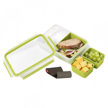 Tefal Masterseal To Go Rectangular Lunch Box 1.2L / K3100212 - Karout Online -Karout Online Shopping In lebanon - Karout Express Delivery