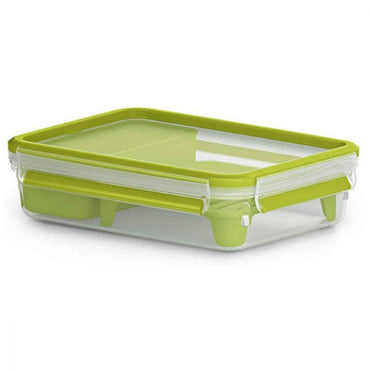 Tefal Masterseal To Go Rectangular Brunch Box 1.2L / K3100312 - Karout Online -Karout Online Shopping In lebanon - Karout Express Delivery
