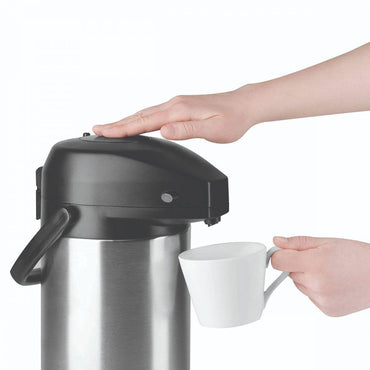 Tefal President Jar Stainless Steel 3.0 L / K3150114 - Karout Online -Karout Online Shopping In lebanon - Karout Express Delivery