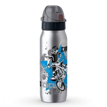 Tefal Iso 2 go Iso Steel Moto Cross Drinking Bottle 500 ml / K3182112 - Karout Online -Karout Online Shopping In lebanon - Karout Express Delivery